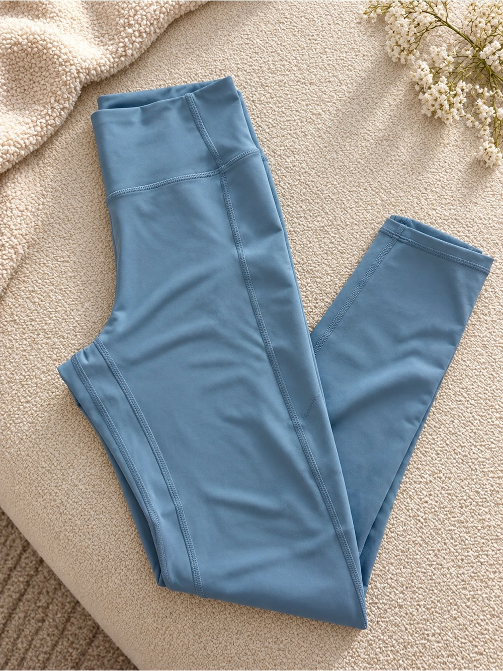 Baby blue leggings